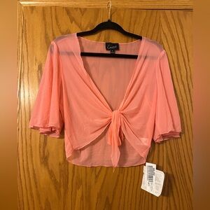 Connected Apparel Swim Top Cover - NWT - Size 12